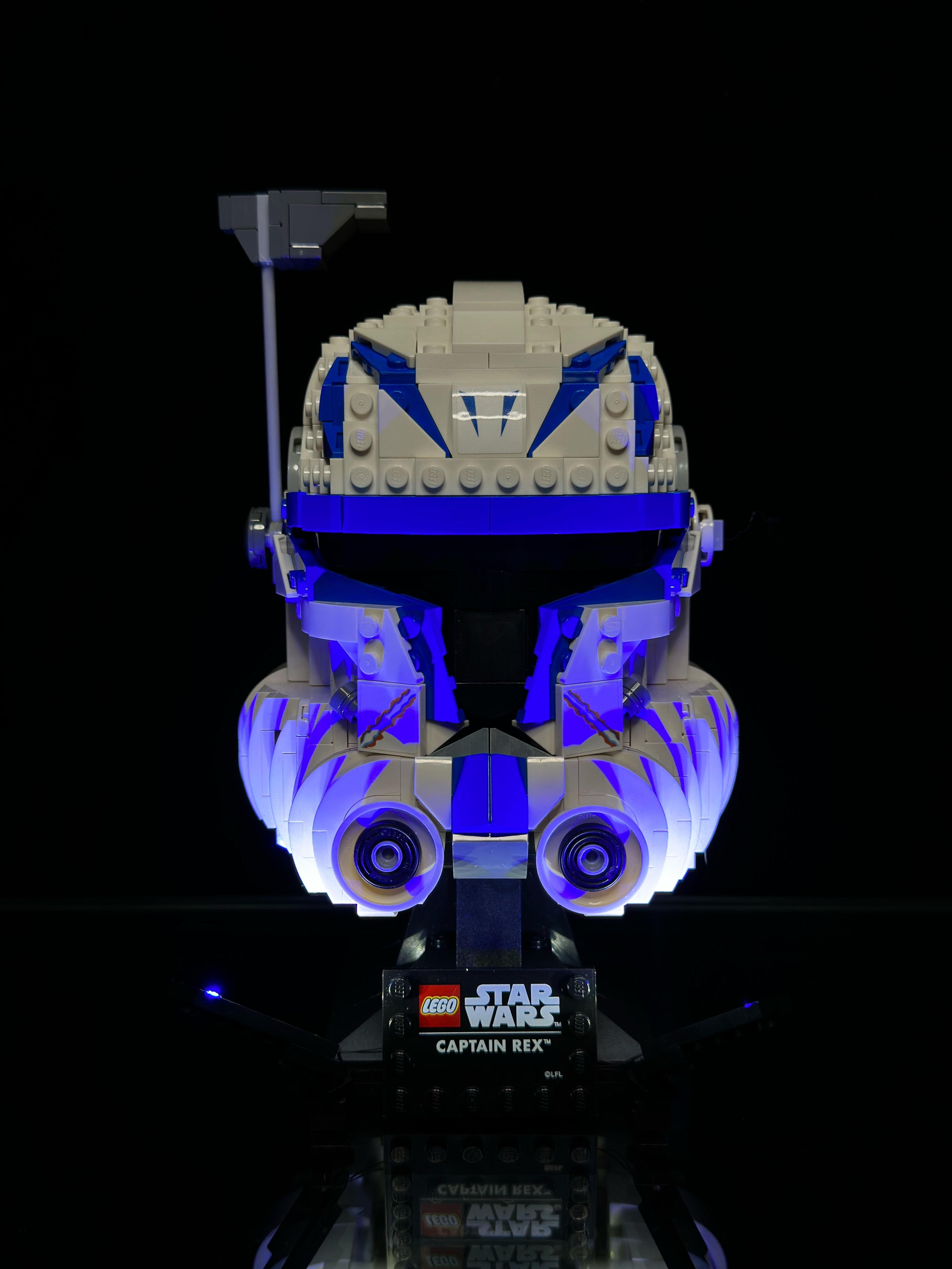 LED Lighting Kit for LEGO Star Wars Captain Rex Helmet (75349)
