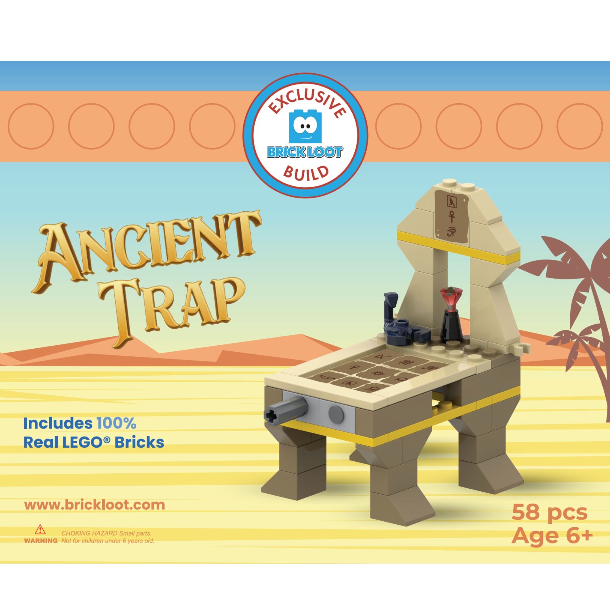 Ancient Trap – Exclusive Limited Edition LEGO Brick Build