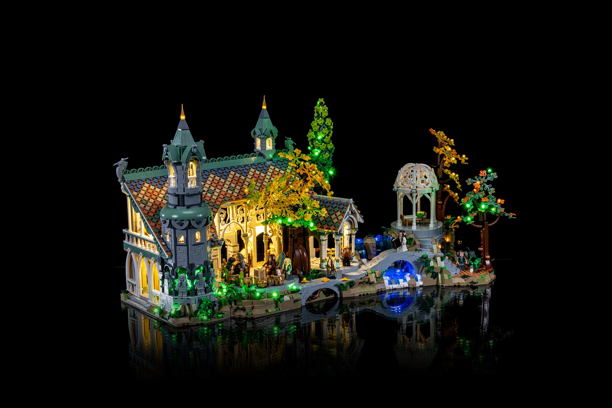 LED Lighting Kit for LEGO Lord of the Rings Rivendell 10316