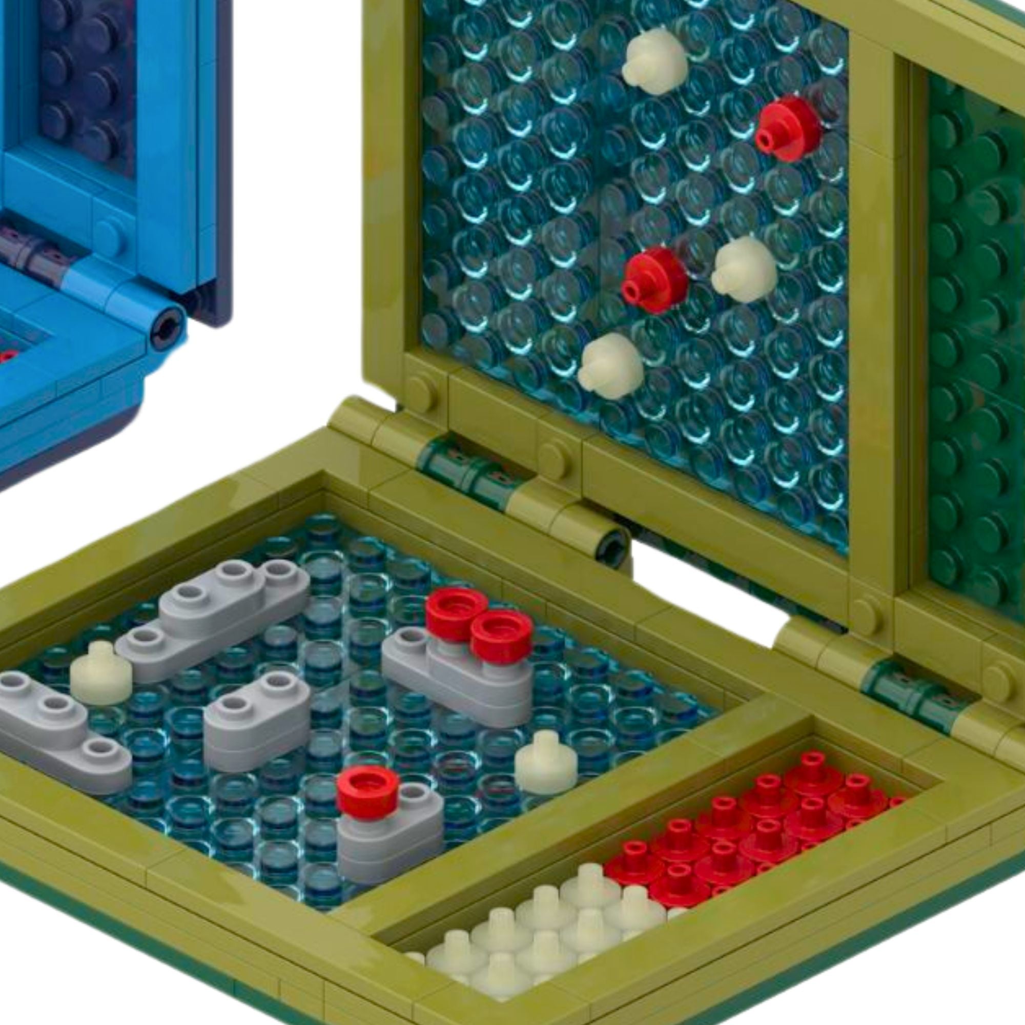 Battle Bricks Battleship Game Brick Set