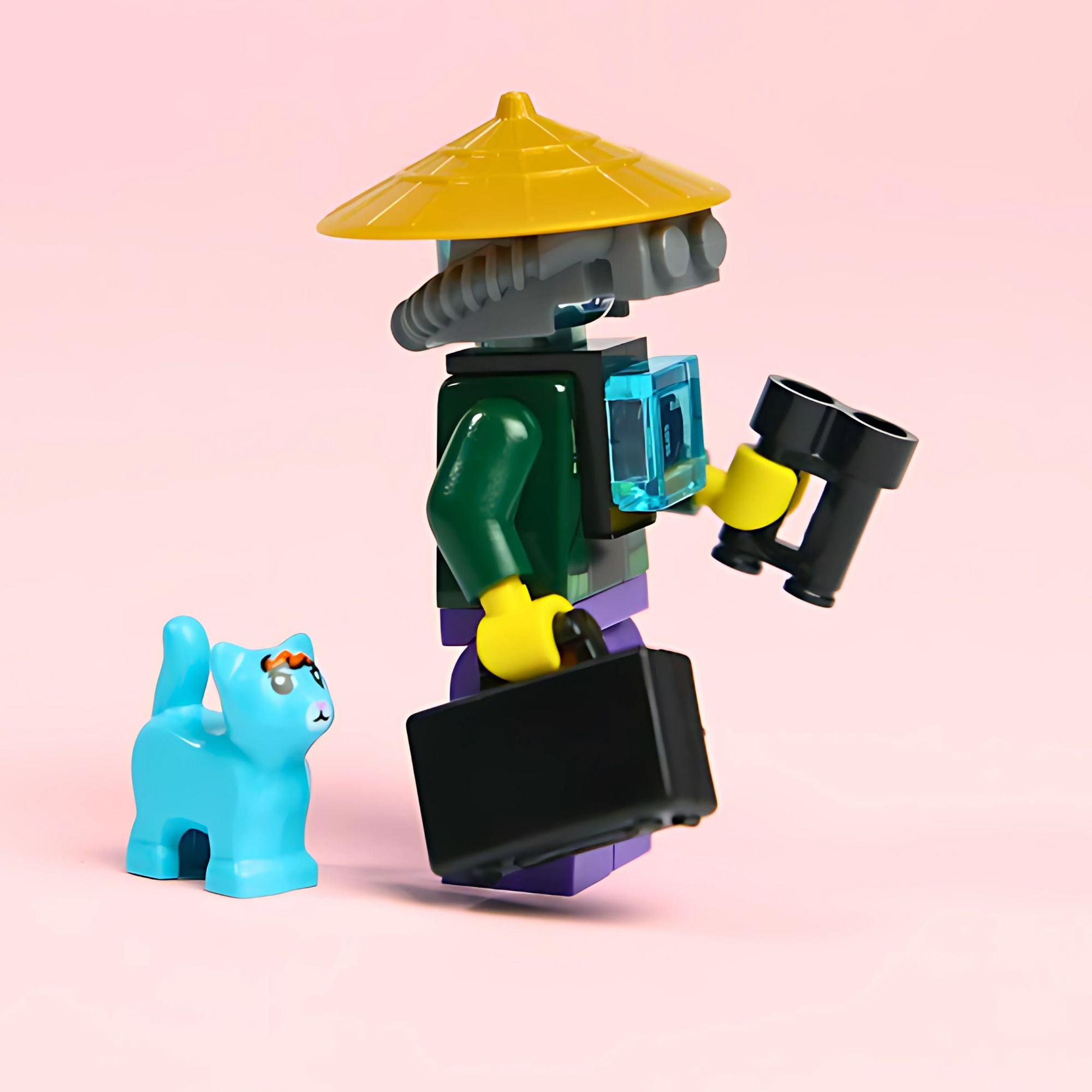 Cyber Samurai - Custom Built 100% LEGO Minifigure