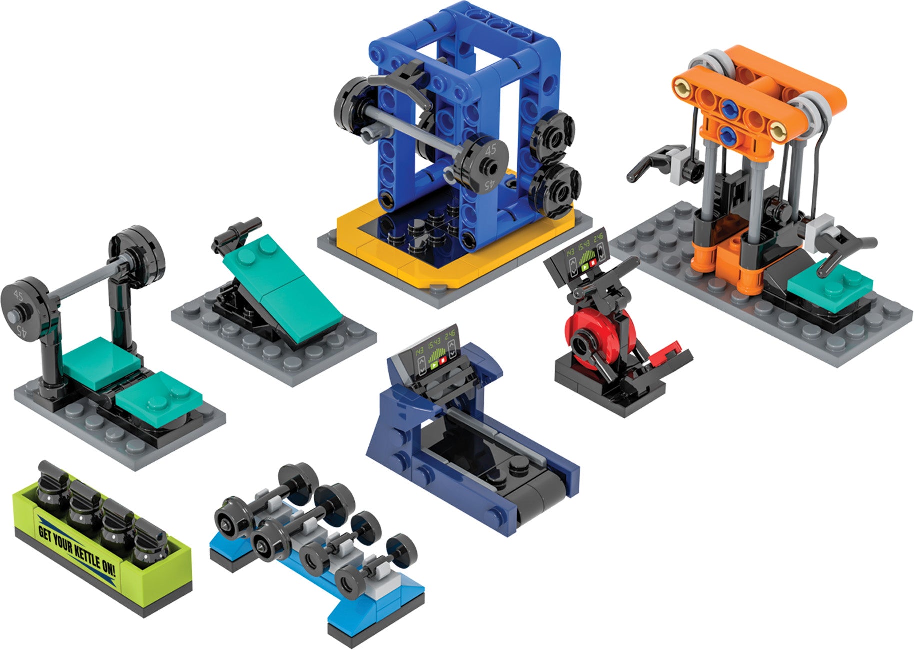 Brick City Gym Brick Set