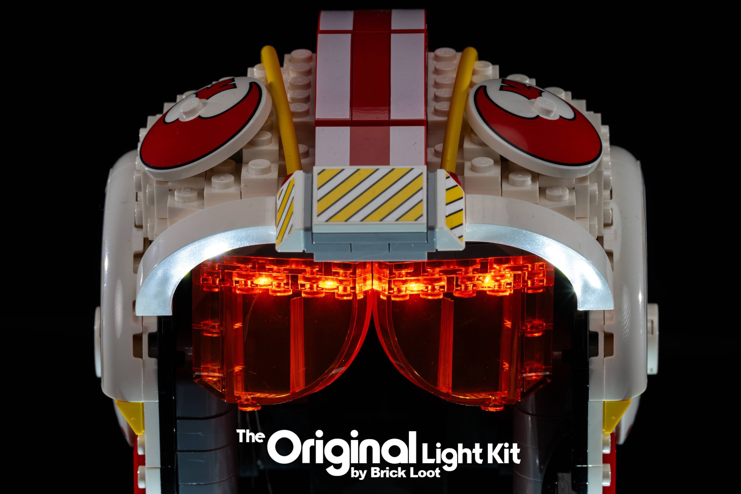 LED Lighting Kit for LEGO Star Wars Luke Skywalker (Red Five) Helmet (75327)