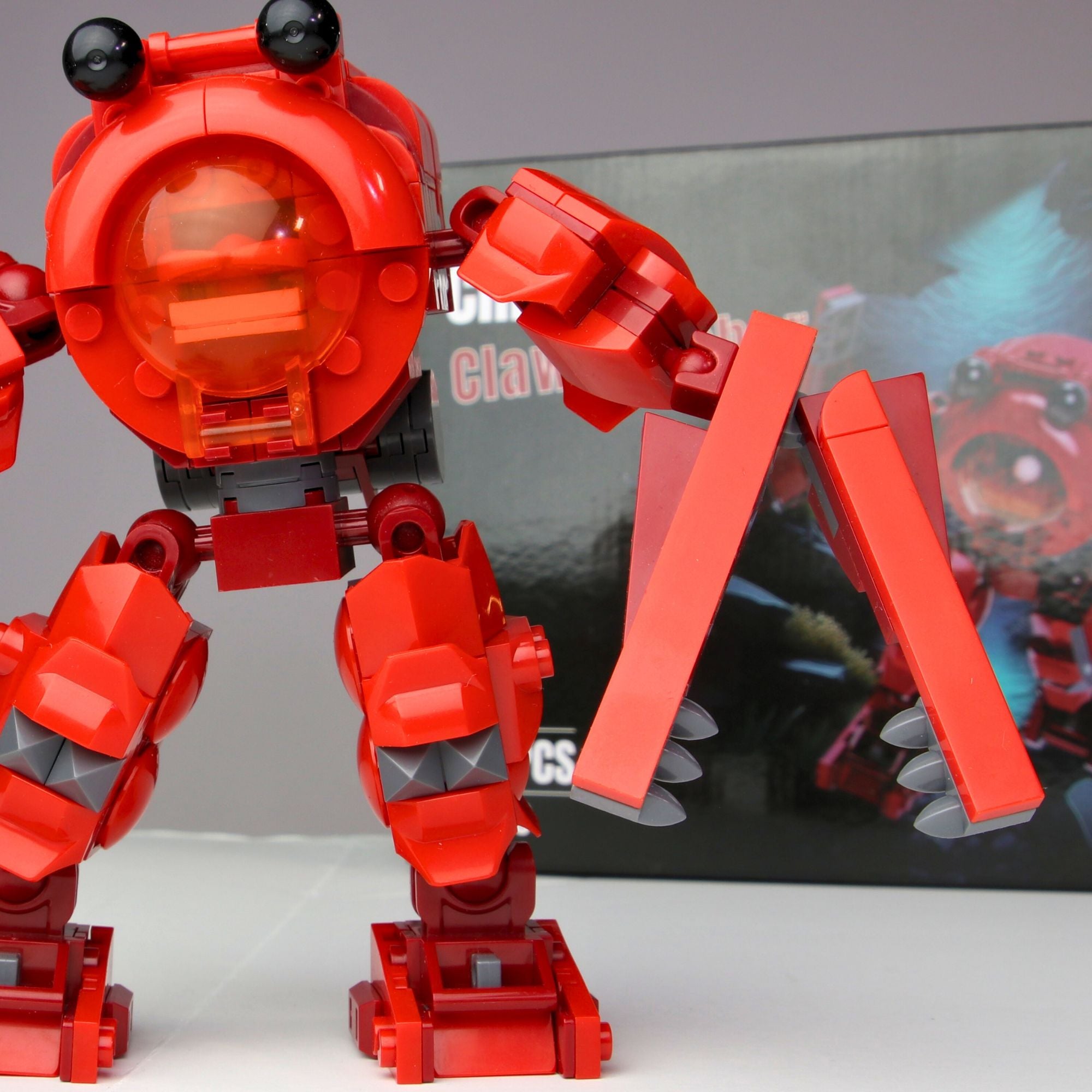 Lobster Mech Brick Set