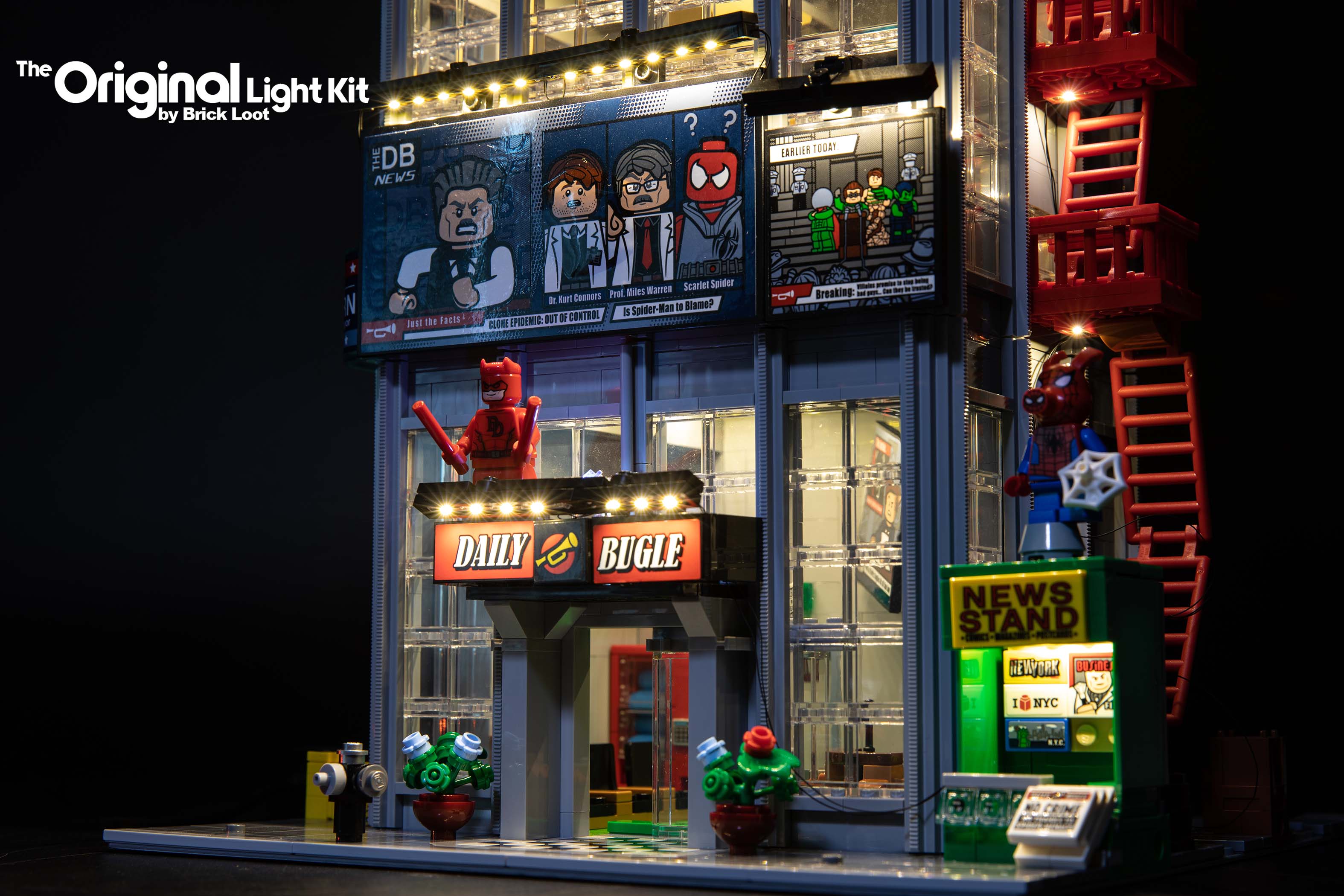 LED Lighting Kit for LEGO Marvel Daily Bugle (76178)