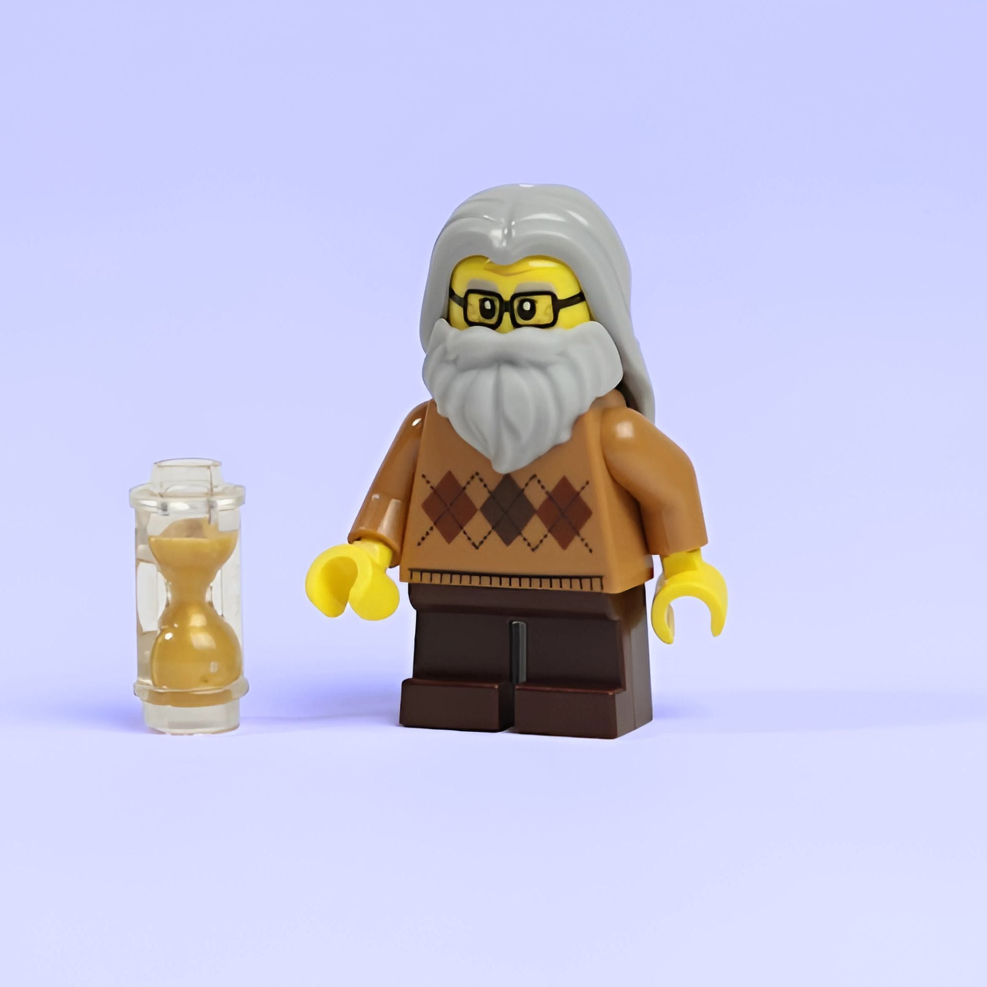 Old Timer - Custom Built 100% LEGO Minifigure