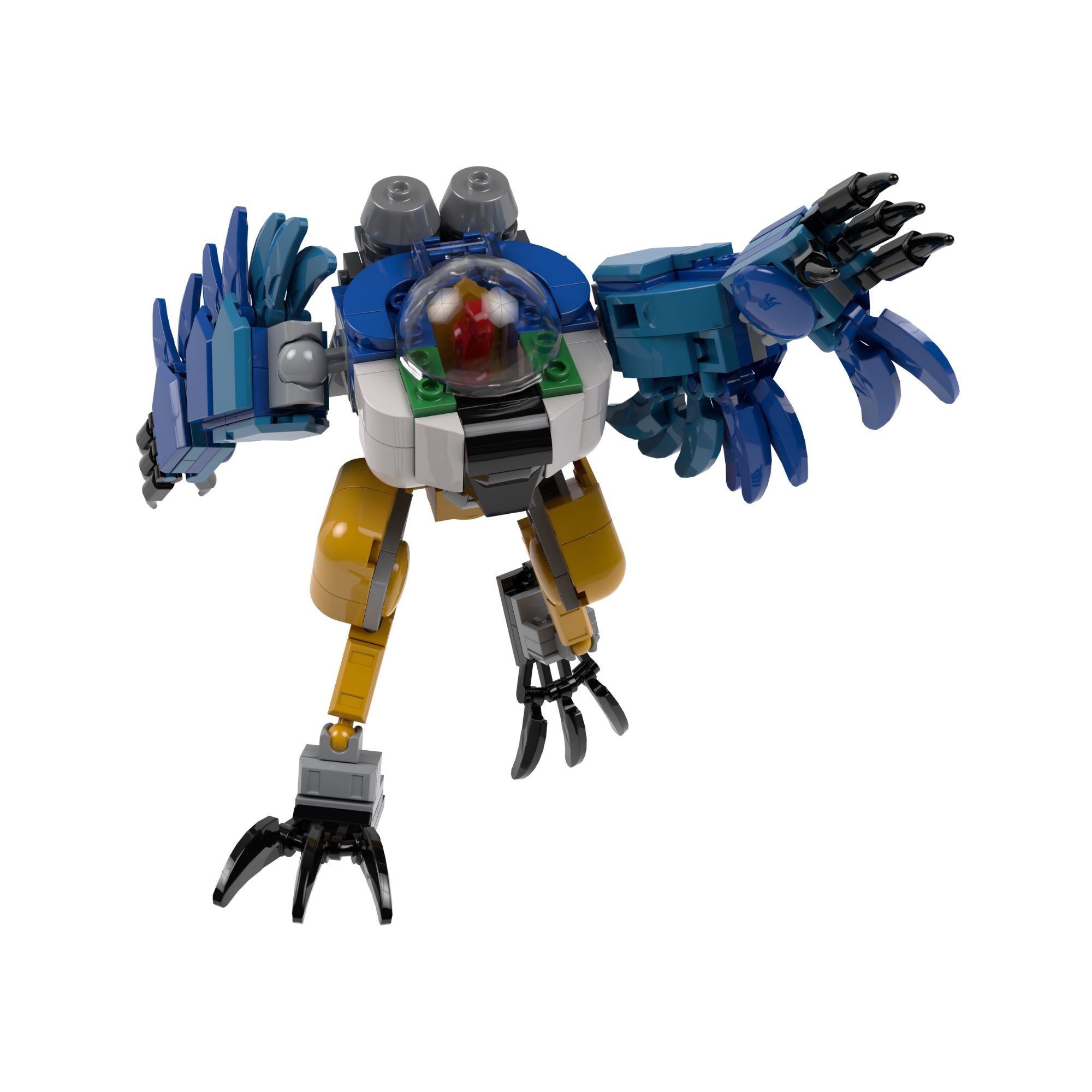 Parrot Mech Brick Set