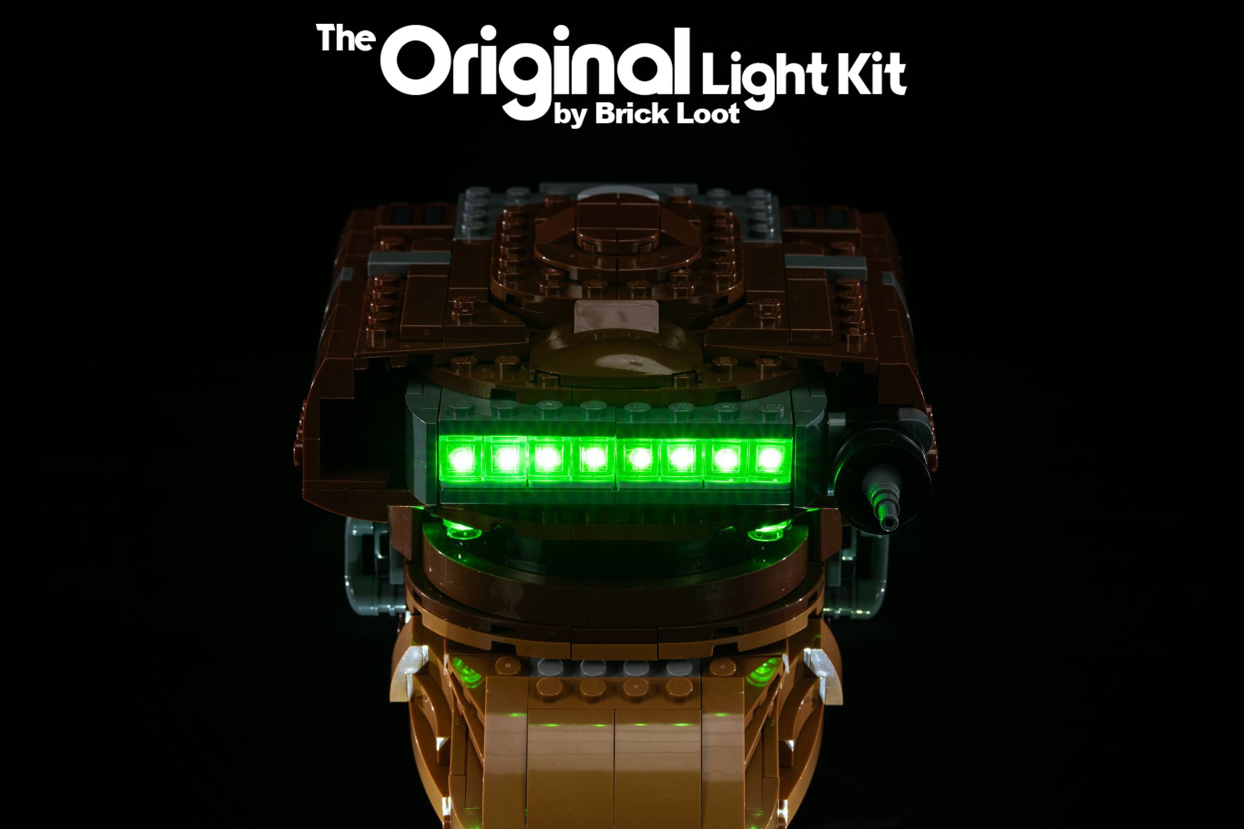 LED Lighting Kit for LEGO Star Wars Princess Leia - Boushh Helmet (75351)