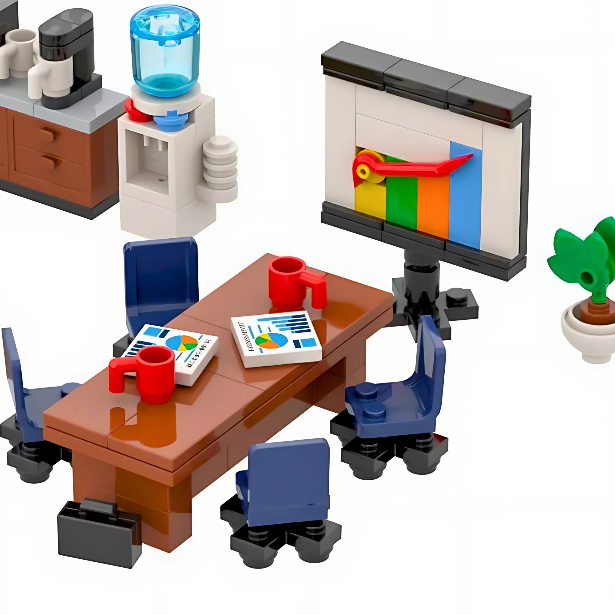 Office Furniture Brick Set