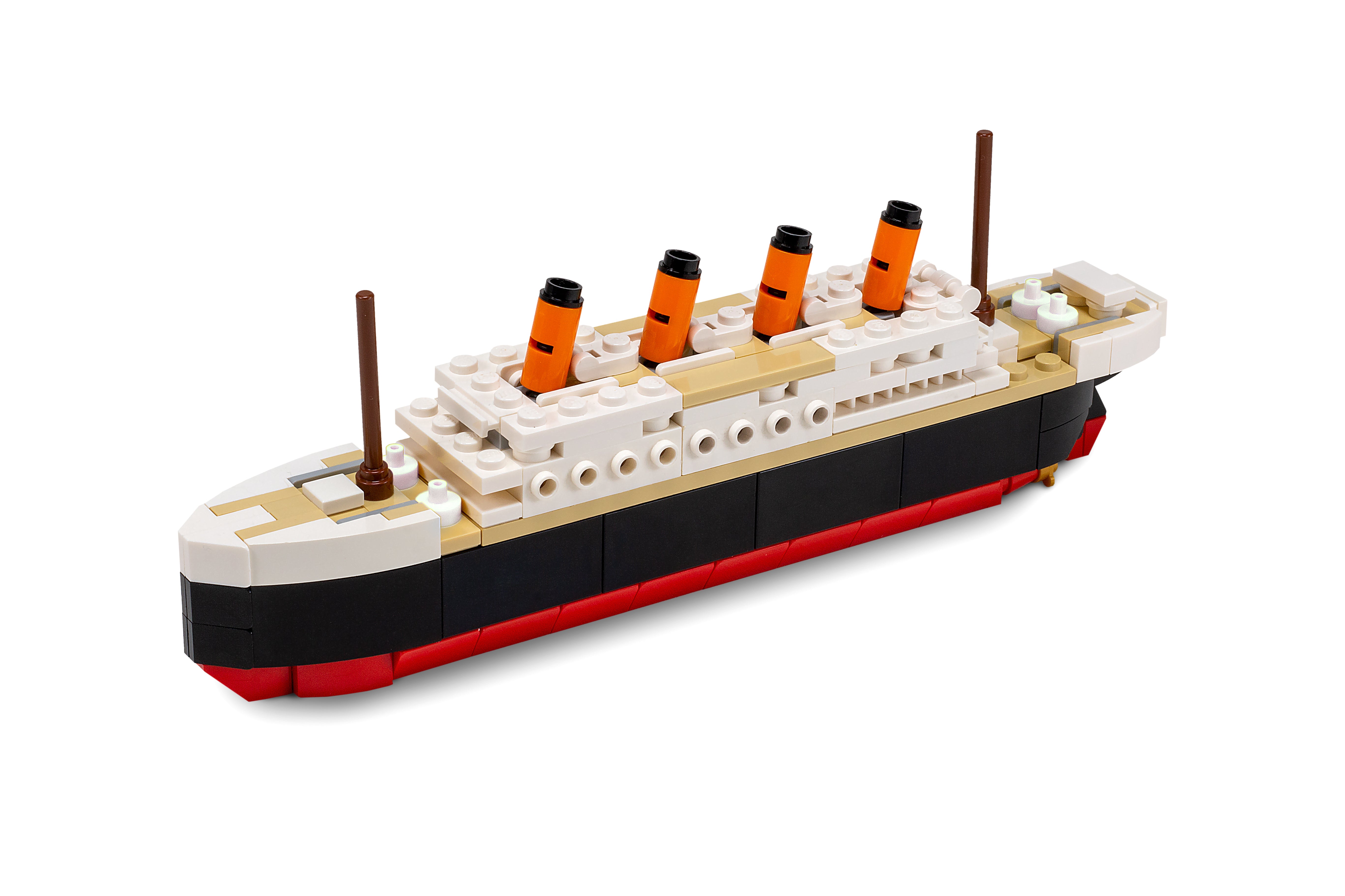 Titanic Ship Brick Set - 217 Pieces