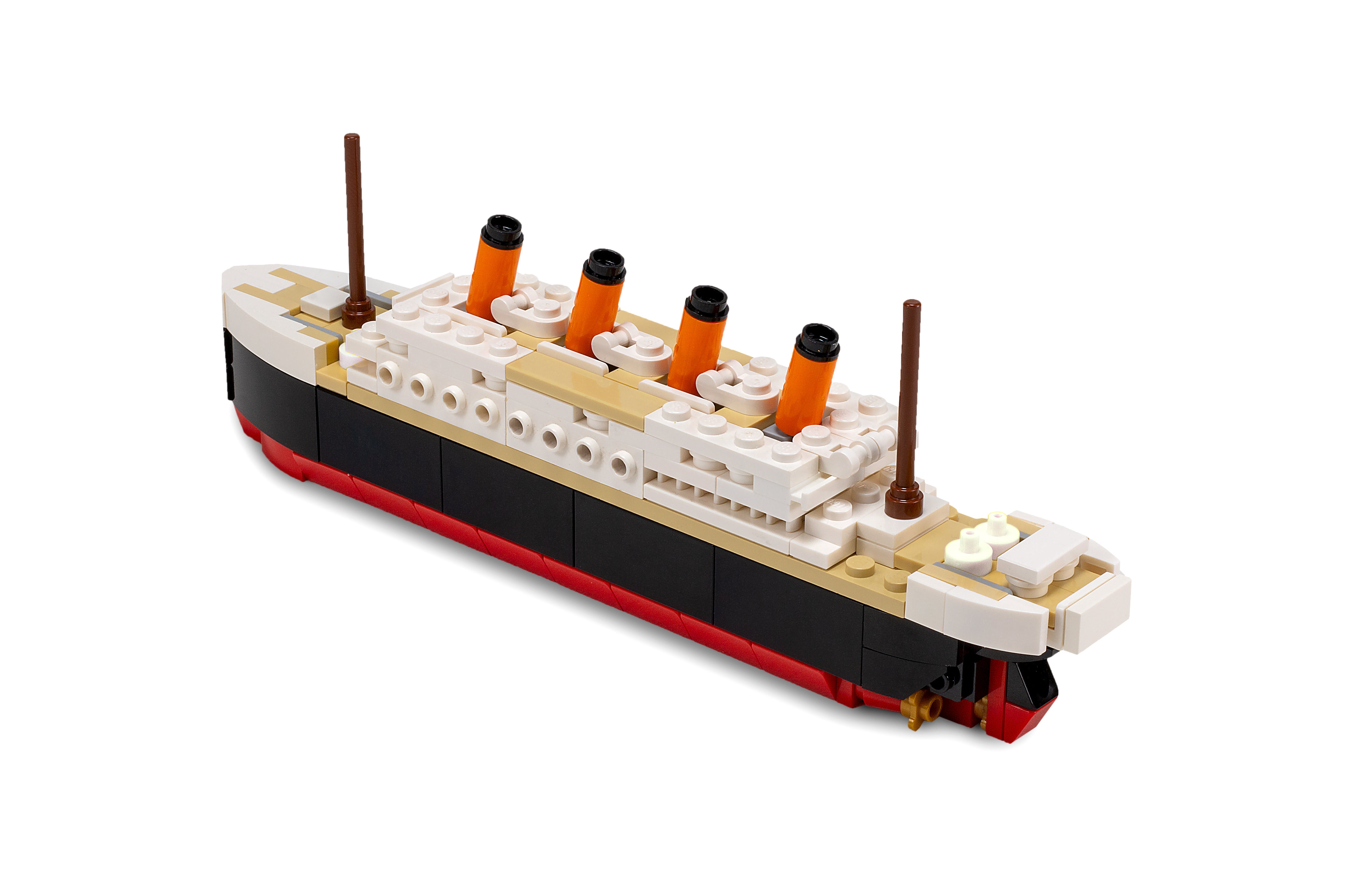 Titanic Ship Brick Set - 217 Pieces