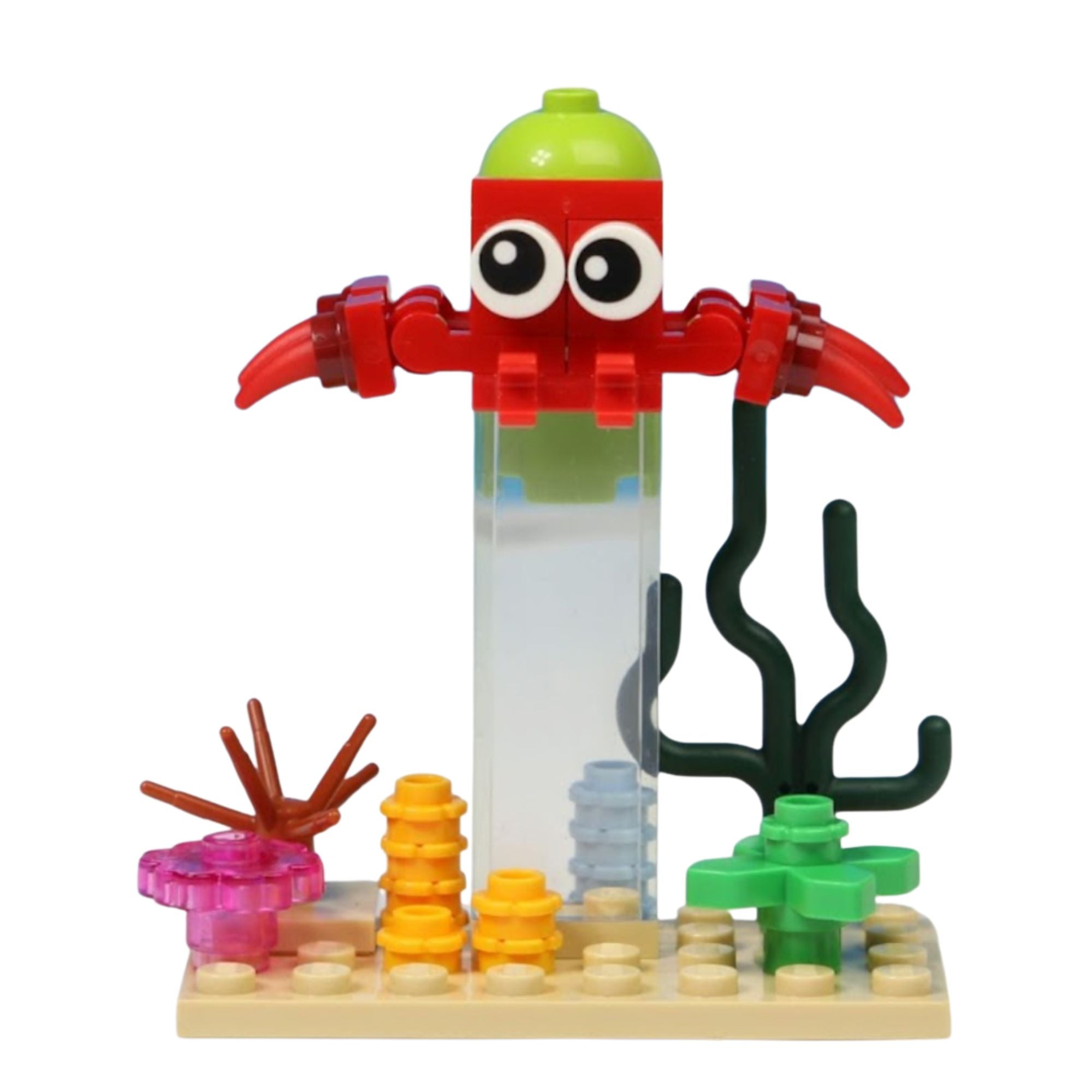 Exclusive Brick Loot Build Underwater Crab– 100% LEGO Bricks
