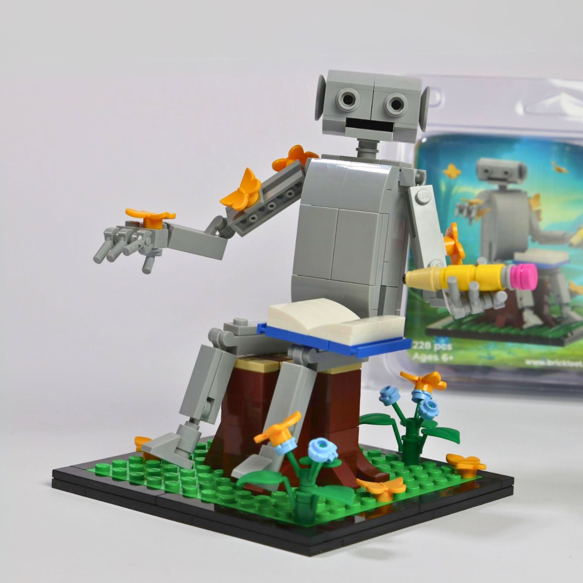 The Naturalist – Exclusive Limited Edition LEGO Brick Build by Kelly Bartlett