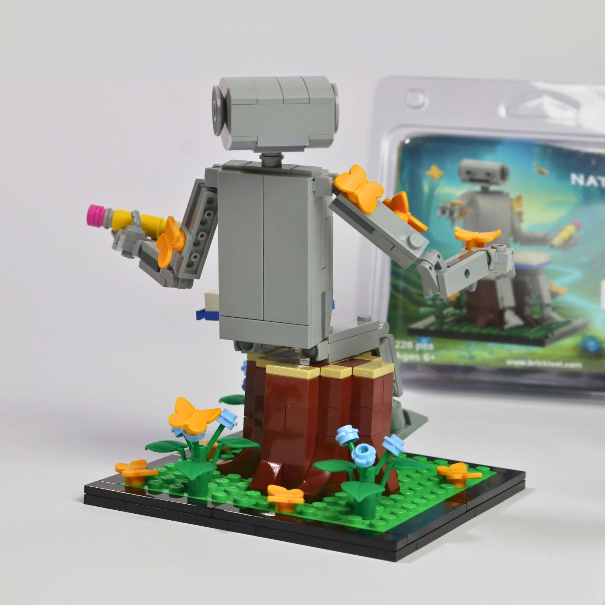The Naturalist – Exclusive Limited Edition LEGO Brick Build by Kelly Bartlett
