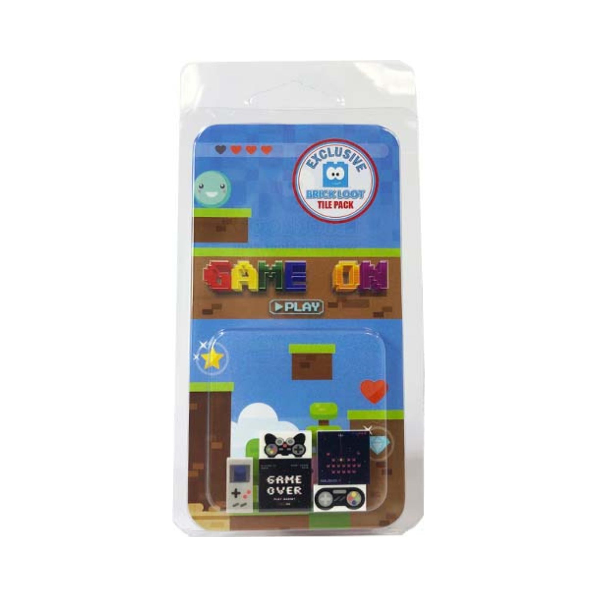 Exclusive Game-On Gamer Custom Tile Accessory Pack