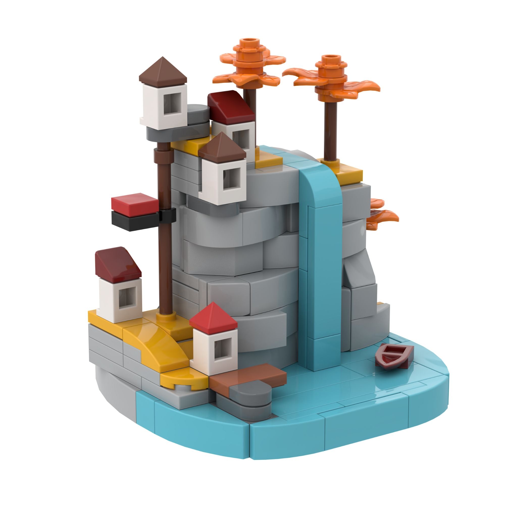 The Waterfall Bay – Exclusive Limited Edition LEGO Brick Build