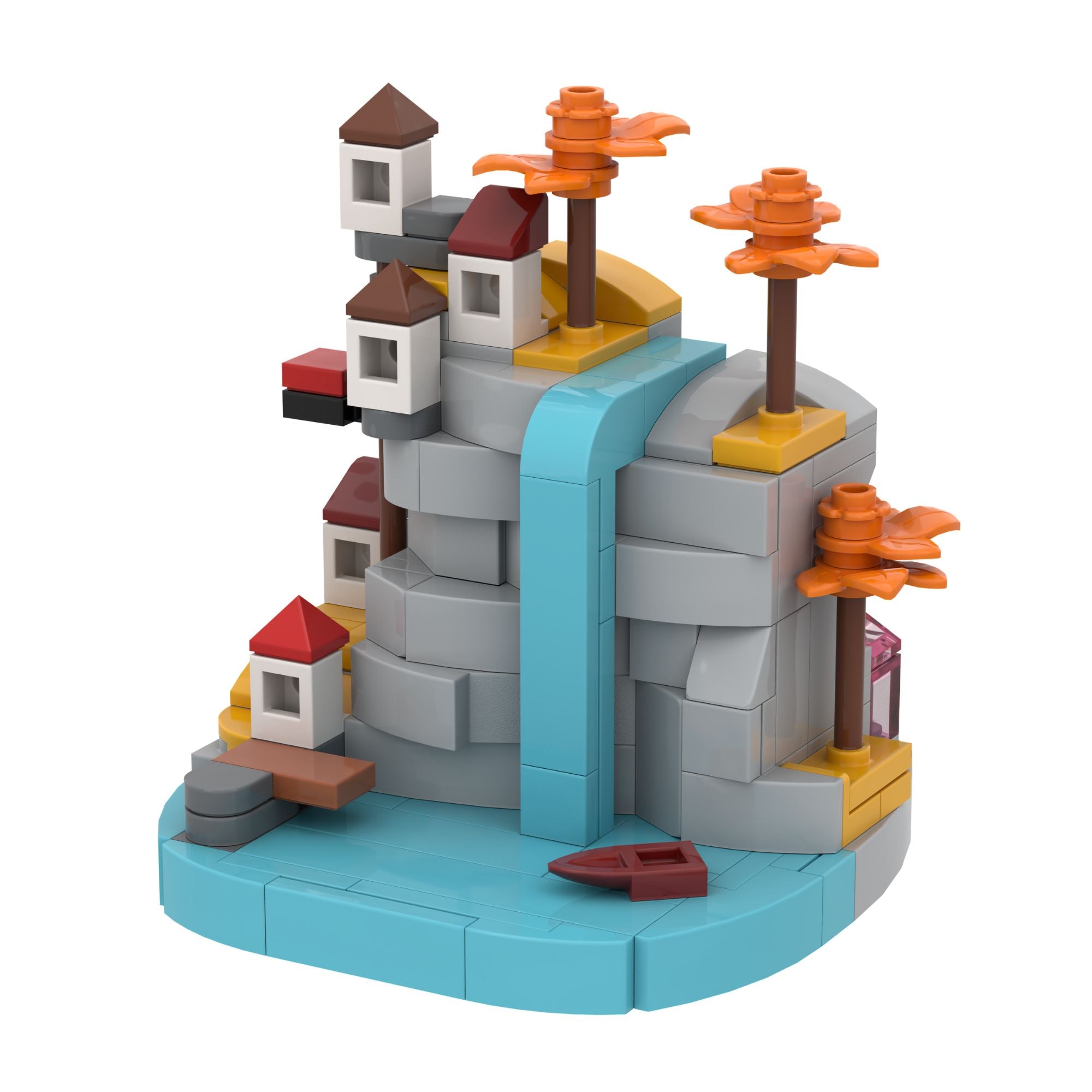 The Waterfall Bay – Exclusive Limited Edition LEGO Brick Build
