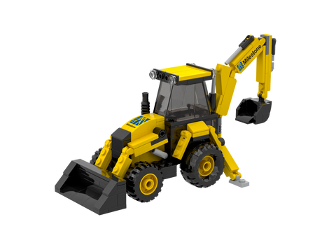 MIlestone back hoe lego set